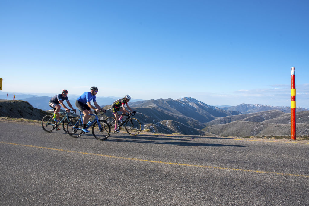 Cyclists race to the area arguably just as much as skiers.