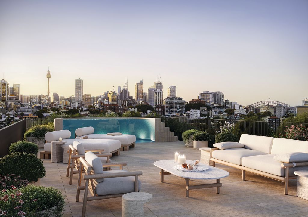 The location can be enjoyed at street level and appreciated from the rooftop sky terrace. Photo: Supplied