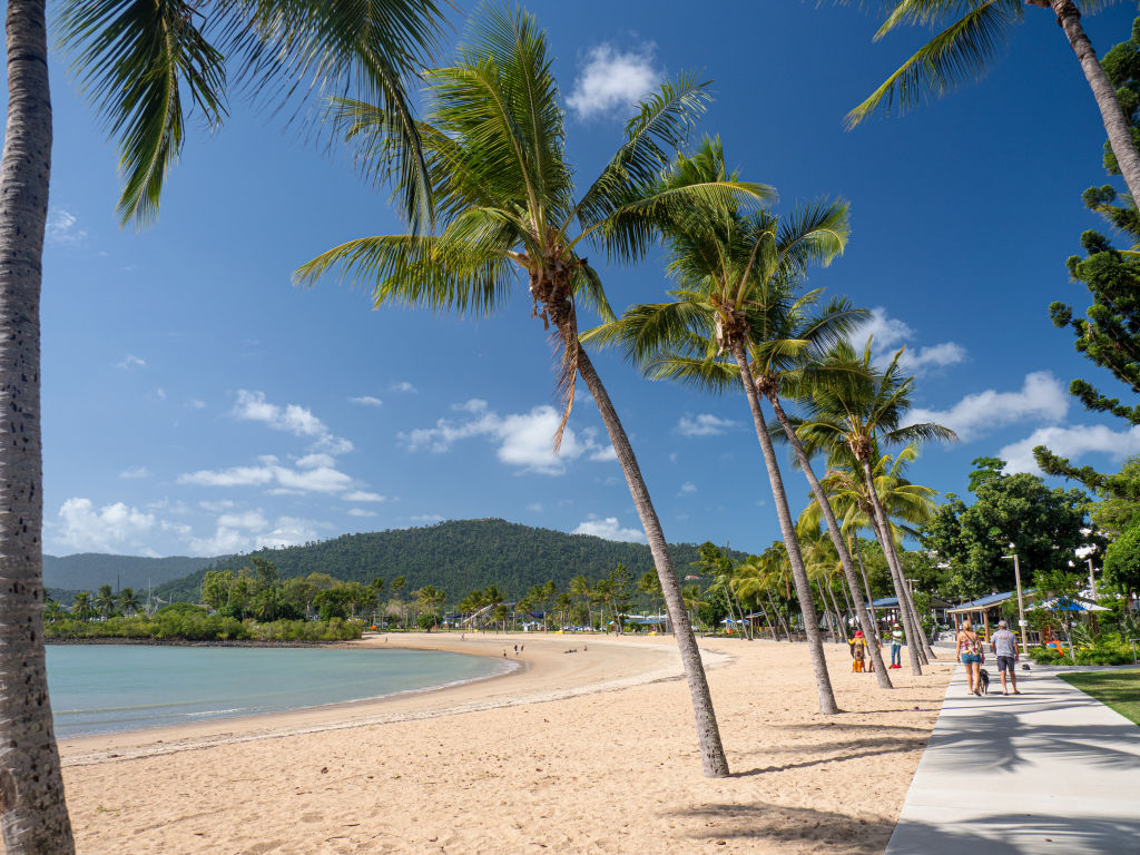 With its natural beauty, Airlie Beach is a living holiday postcard. Photo: Mark Fitz