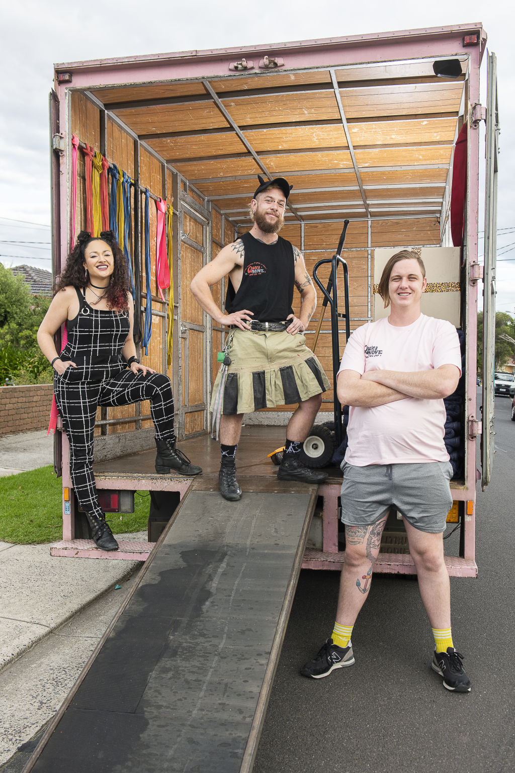 Queer Move is a removals team for the queer community and their allies. Photo: Carmen Zammit