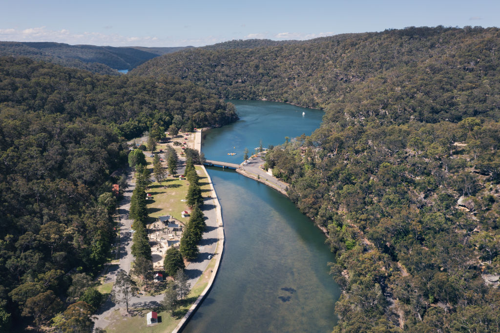 Ku-ring-gai Chase National Park is a popular hiking and boating spot for locals. Photo: Daniel Tran