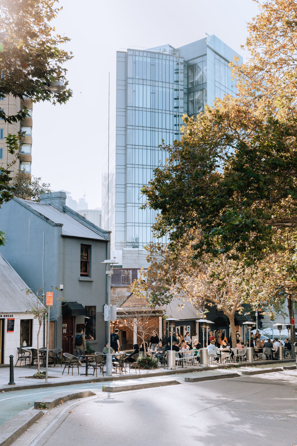 Pyrmont is filled with eateries in its heritage precinct. Photo: Vaida Savickaite