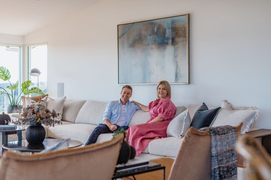Having several living and chill-out zones was important to the couple. Photo: Marianna Kruger