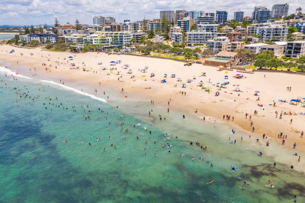 House prices have fallen on the Sunshine Coast. Photo: Getty
