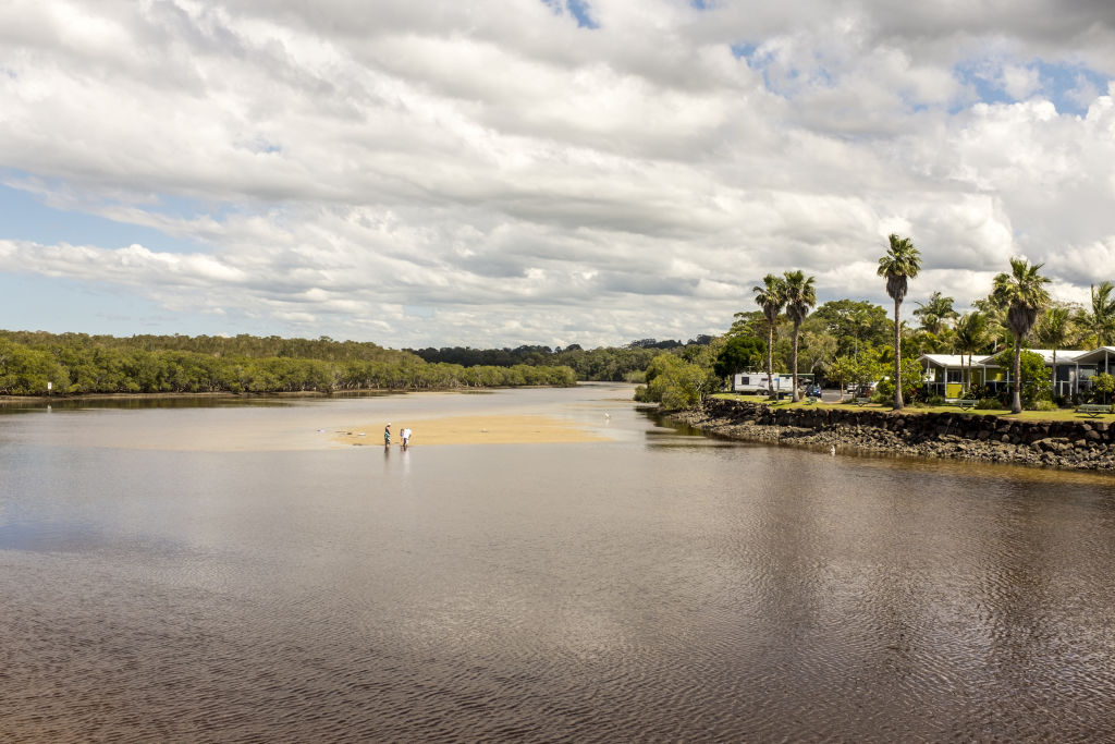 Locals say life is easy in Brunswick Heads.  Photo: Getty
