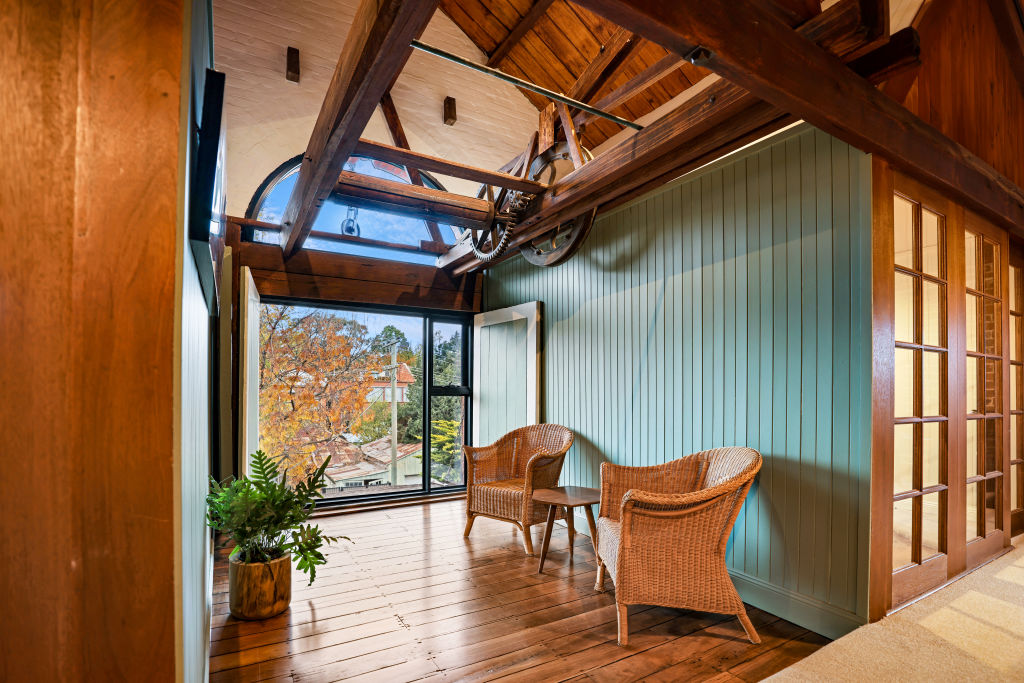 The property utilised the original timbers. Photo: Supplied