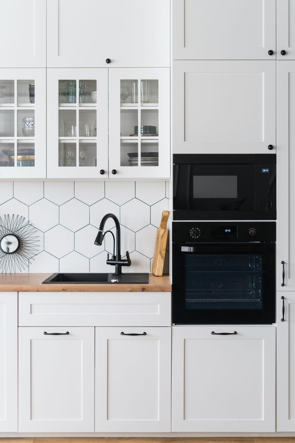 Updating taps, mixers, spouts, doorknobs and handles can deliver a transformative look for less. Photo: iStock