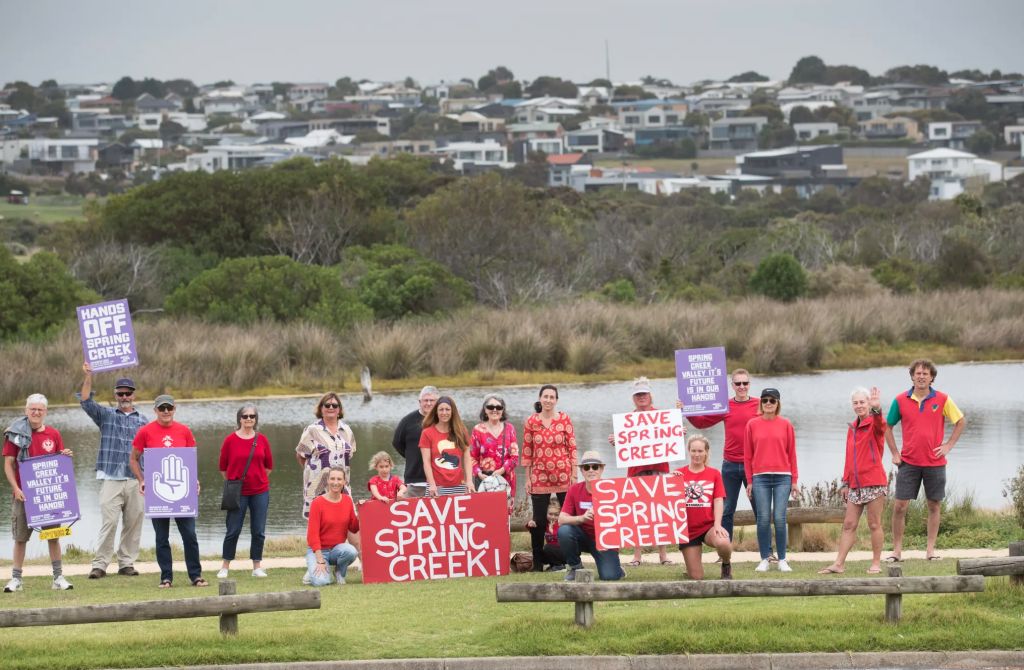 Developers eyeing untouched land sue Andrews government over Surf Coast border