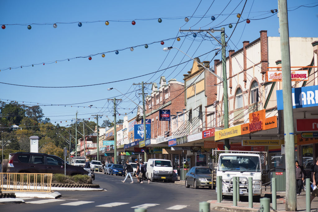 Kyogle's main centre is just an hour's drive from Byron Bay. Photo: Destination NSW / Trevor Worden