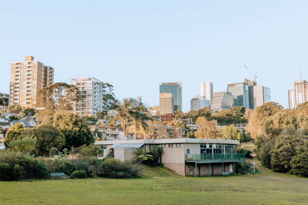 Waverton is filled with scenic parks with access to the harbour. Photo: Vaida Savickaite