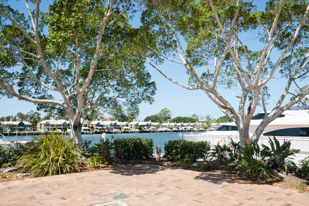 Sanctuary Cove was conceived with privacy, security and more than a hint of a luxe lifestyle in mind. Photo: Brian Scantlebury / Alamy Stock Photo