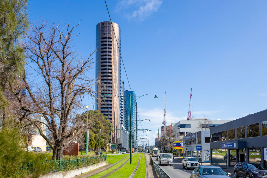 The precinct around Whitehorse road is a world within itself and a hub of public transport.  Photo: Greg Briggs