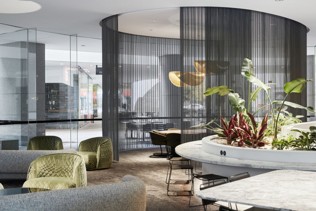 Lobby refresh announces an open-door policy for a Perth tower masterwork