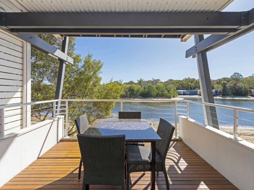 Not a bad view to wake up to: Unit 3301 Island Street, South Stradbroke, Queensland, is looking for offers over $100,000. Photo: LJ Hooker Property Hub
