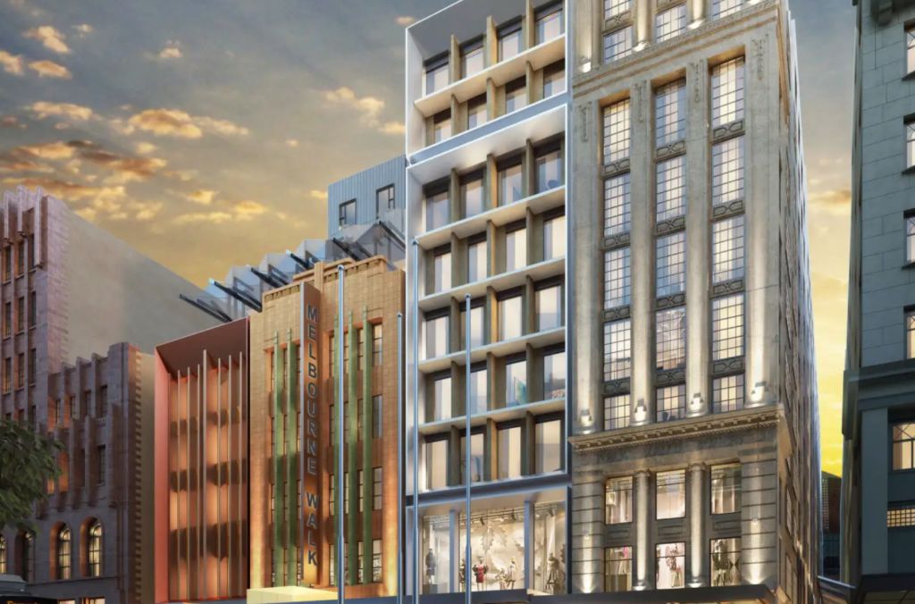 Dual hotel project to revitalise Melbourne's Bourke Street Mall