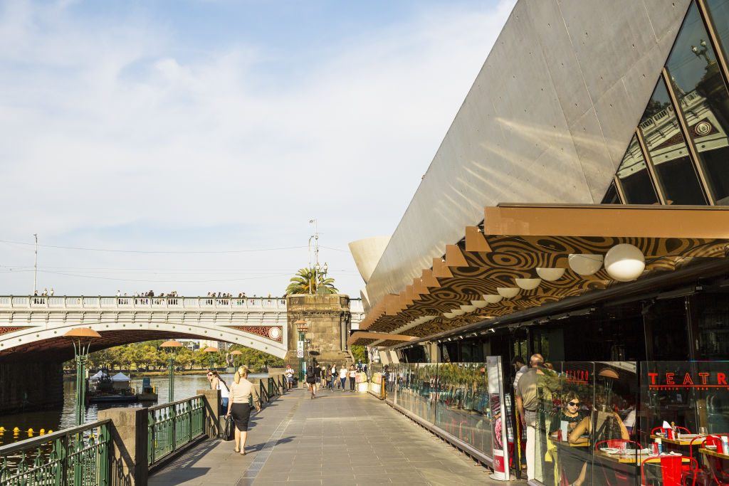 Teatro is one of the suburb's many restaurants and cafes along the Yarra River.  Photo: Josie Withers