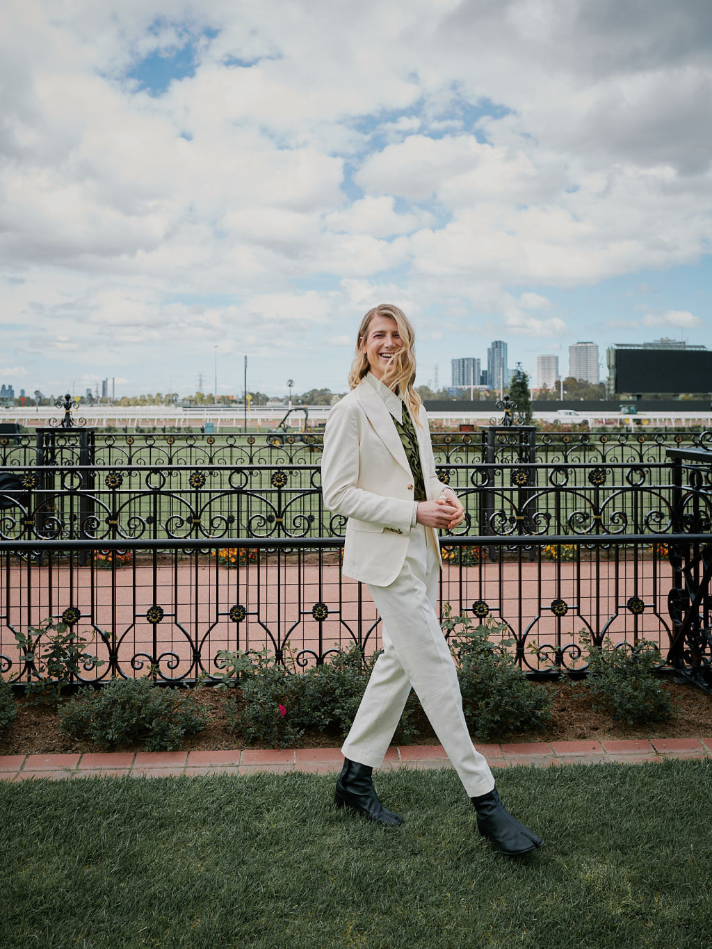 Christian Wilkins wearing Tommy Hilfiger. Photo: Kristoffer Paulsen