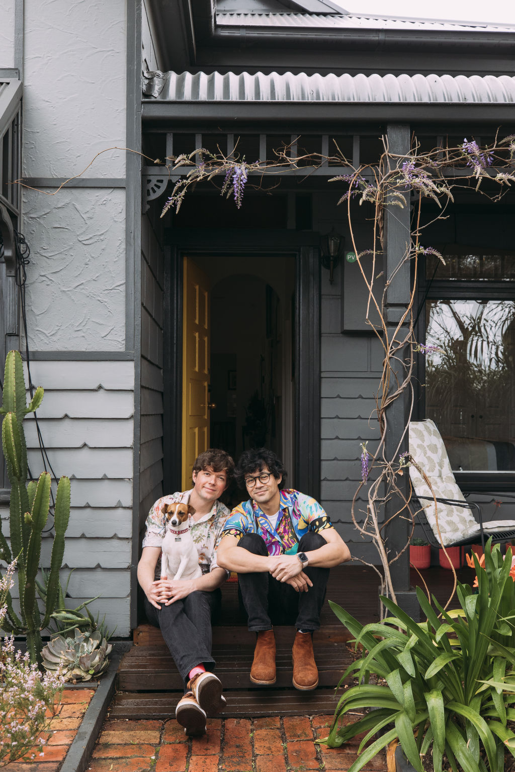 Grant and Reynolds next project will be turning an art gallery into their dream home.  Photo: HILARY WALKER