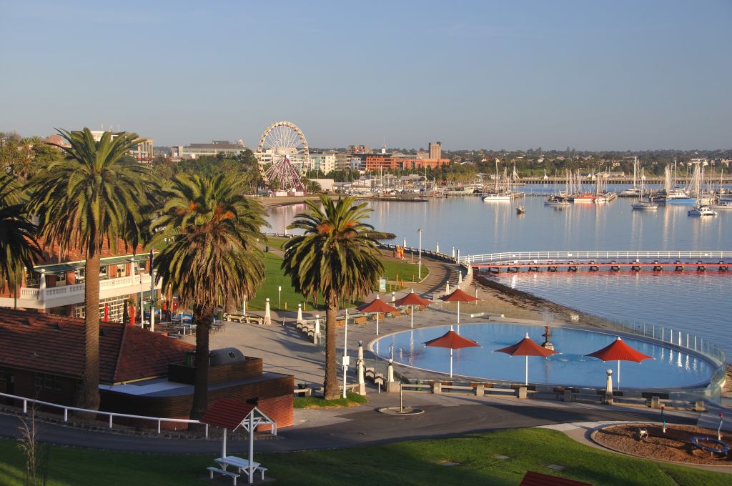 Geelong waterfront - the Victorian regional city is proving popular with internal migrants.  Photo: Tourism Greater Geelong