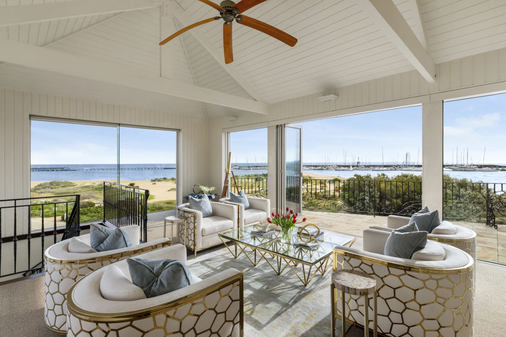 The Brighton mansion where the beach is your front yard