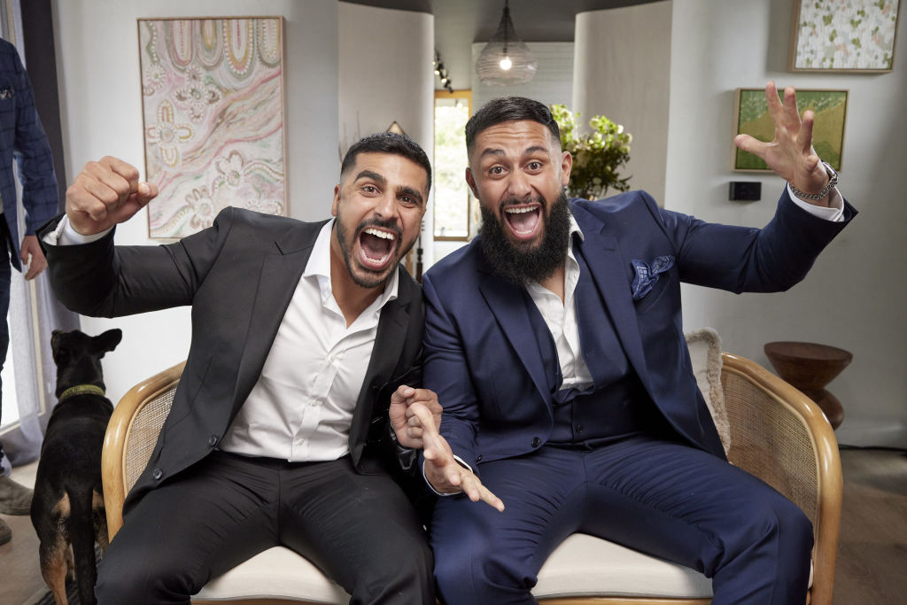 Omar and Oz took home $1.68 million on The Block in 2022. Photo: Nine