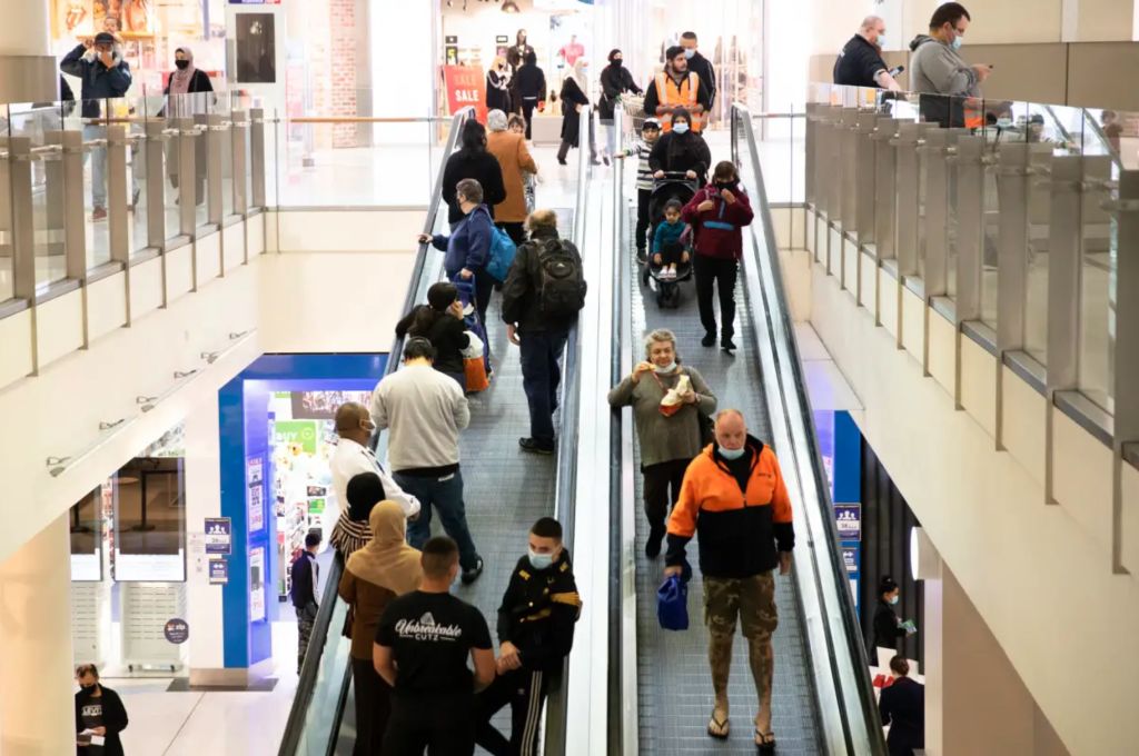 Westfield shopping surges after two years of festive lockdowns