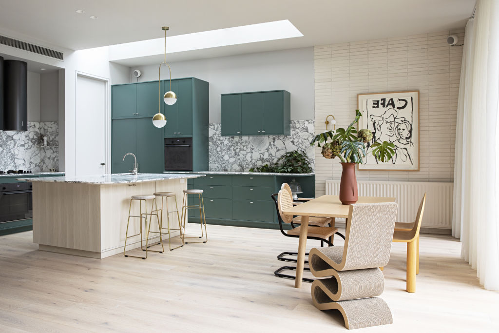 If an open-plan kitchen is a priority, it's worth putting it towards the top of your list. Photo: Natalie Jeffcott