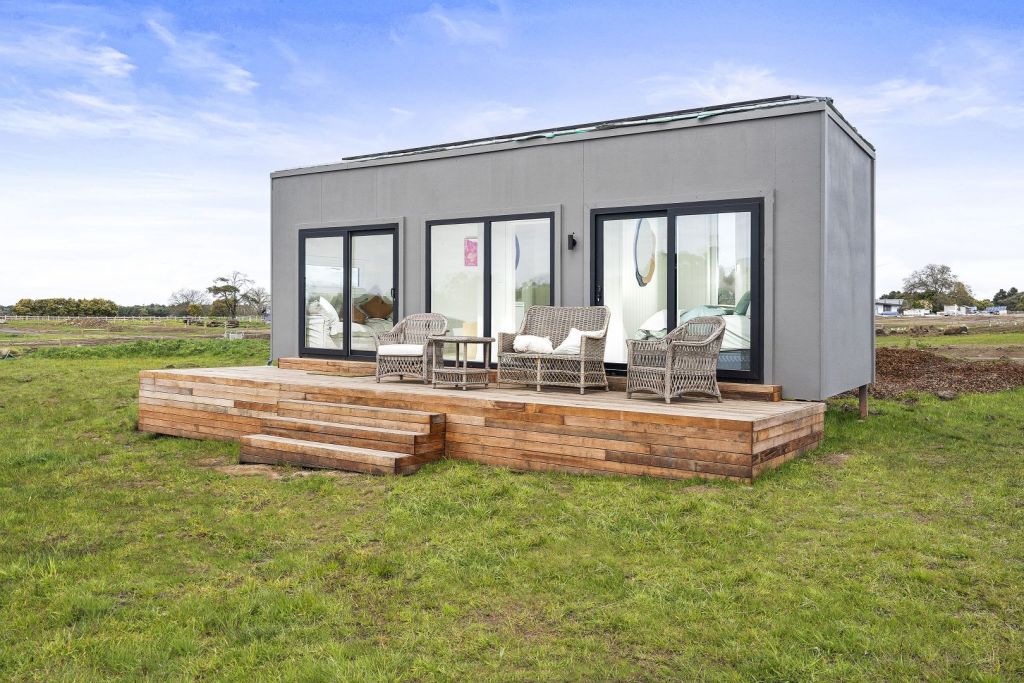 The 'gamechanger' tiny house can provide an additional stream of income. Photo: TCC Real Estate
