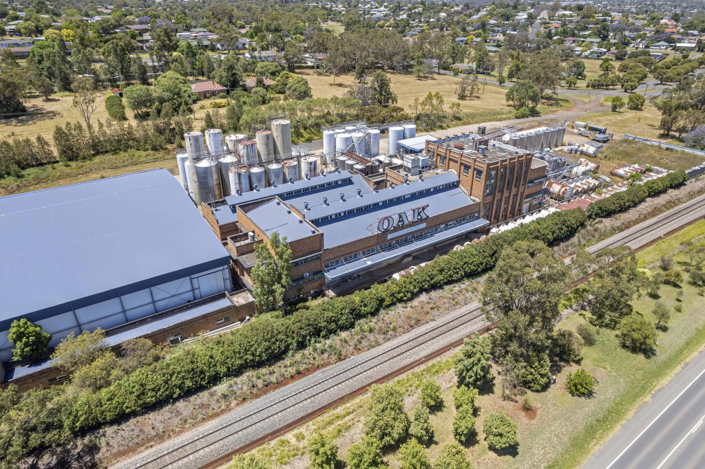 Milk the potential: former OAK factory on the market