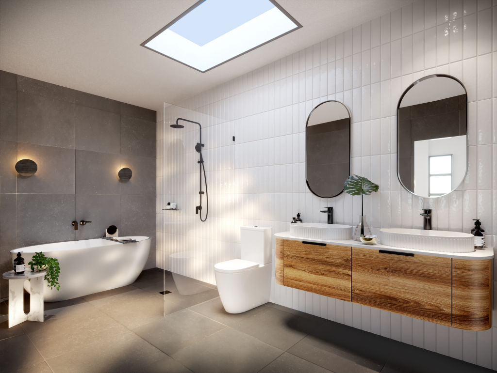 Setting a budget and sticking to it is critical to a bathroom renovation.