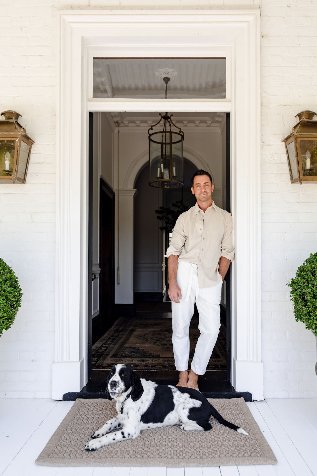 Rosedale Farm has been a true labour of love for the past six years for interior stylist Steve Cordony. Photo: Monique Lovick