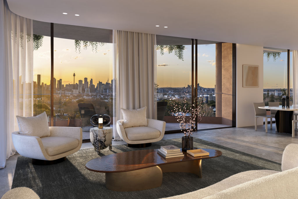 The location of and views from The Centennial Collection are quintessential Sydney. Photo: Supplied