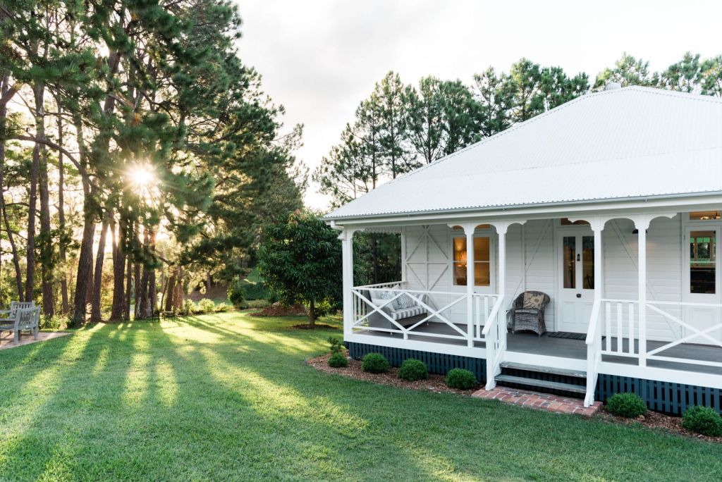 It wasn’t long before the couple were hankering after a new venture, and so, they moved another heritage cottage on to the property with the aim of offering it for guest accommodation. Photo: Villa Prestige Properties