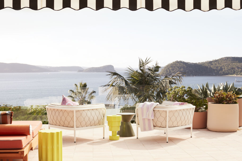 Tequila-sunrise colour palettes and playful design at bougie La Palma