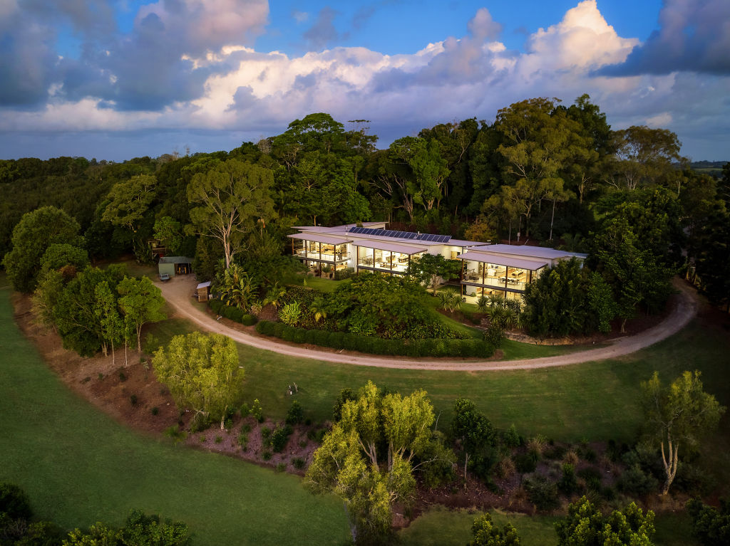 Estate with guest house listed in 'the jewel in the crown of the Byron hinterland'