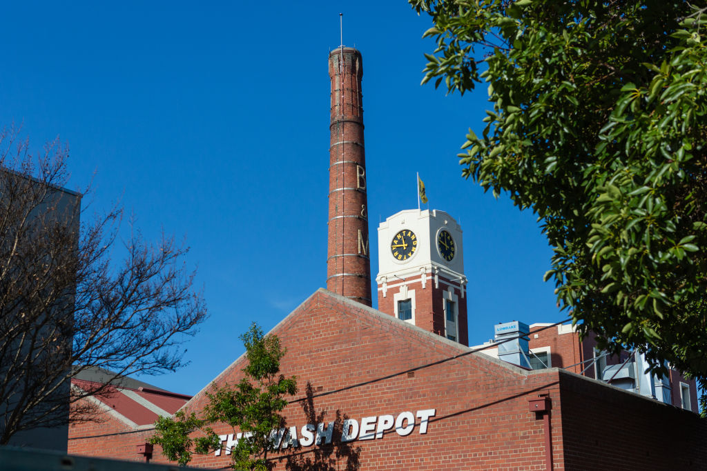 There's real blend of historic buildings and new tech spaces.  Photo: Greg Briggs