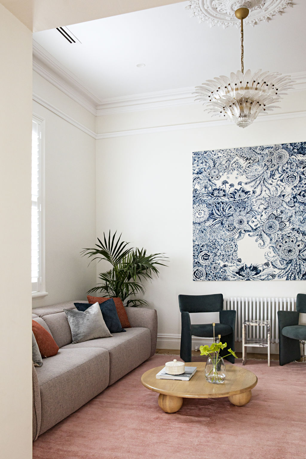 The home features ornate heritage details. Photo: Natalie Jeffcott