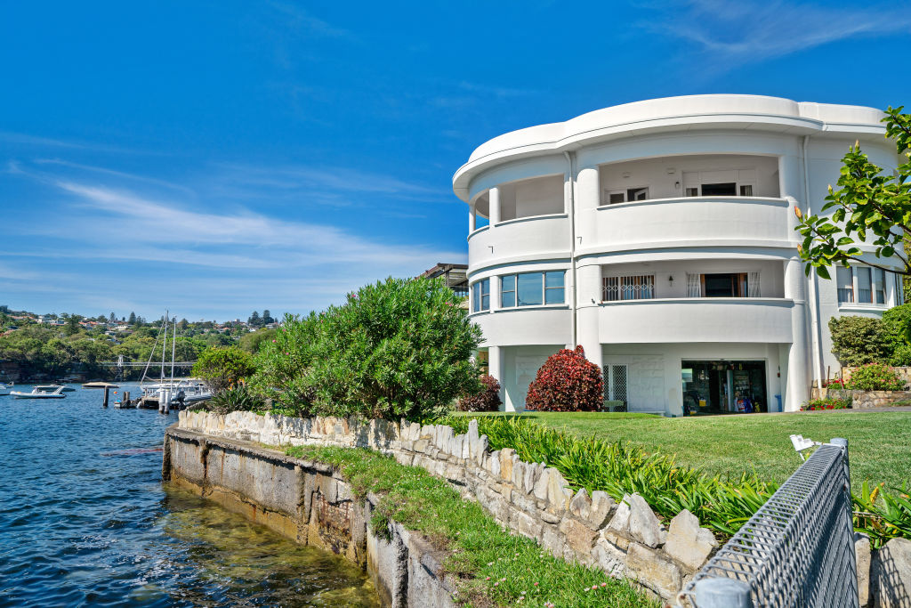 Sydney's Vaucluse boasted the sale of this waterfront home for $40 million.  Photo: Supplied