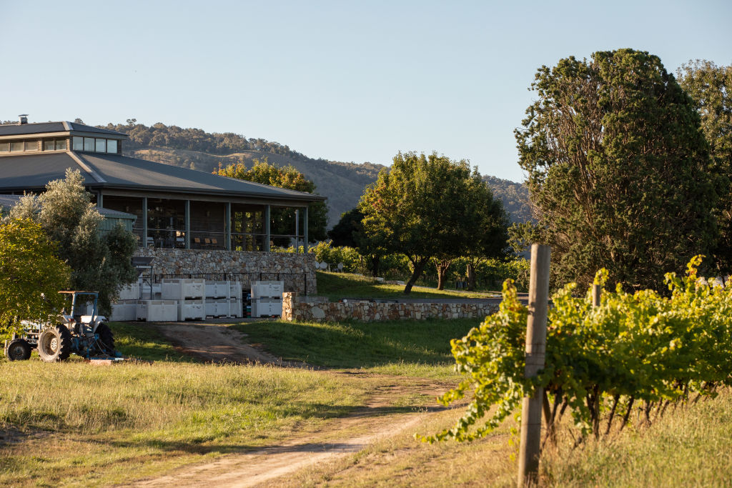 The property includes a restaurant and cellar door