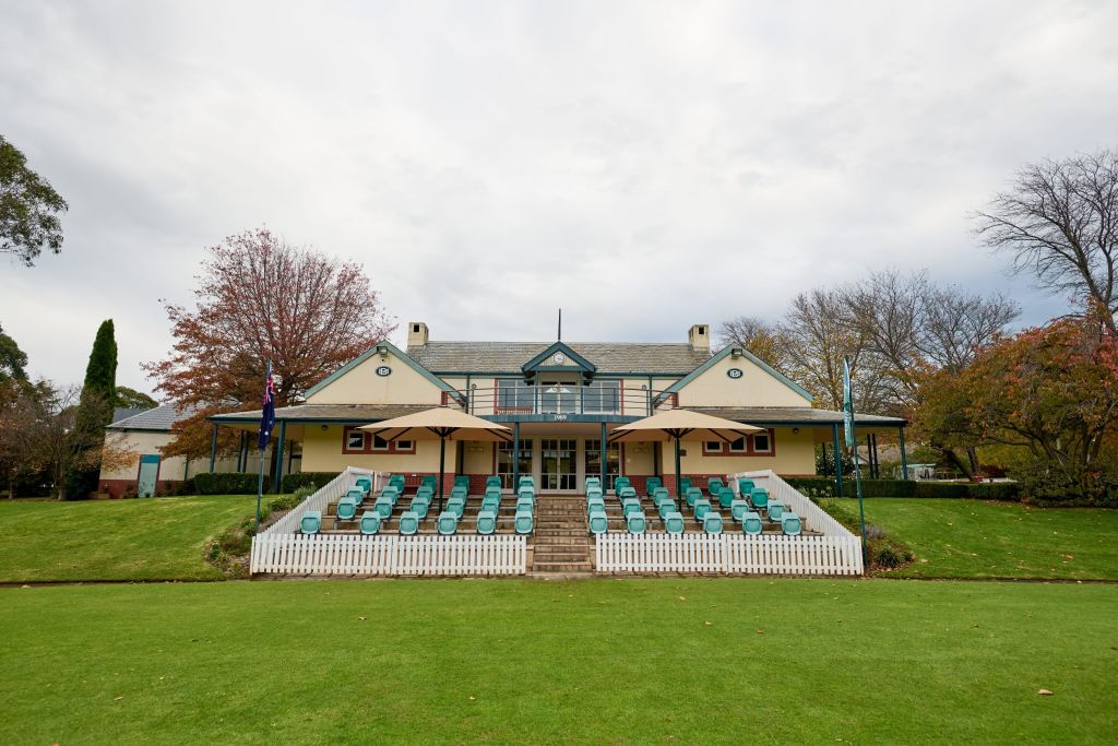 Exploring sporting history at the Bradman Museum, Bowral, Southern Highlands Photo: Eric Yip
