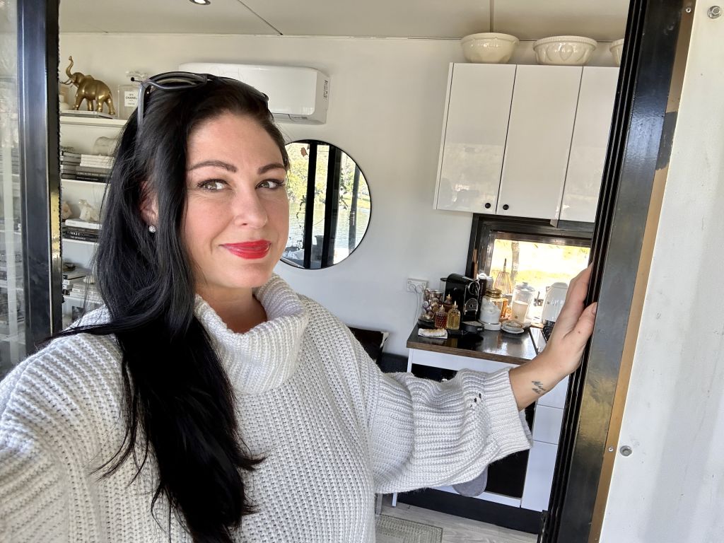 'I’ve lived a pretty interesting life,' says Justine Wilson, director of Vault Interiors, who has moved house 19 times. Photo: Supplied