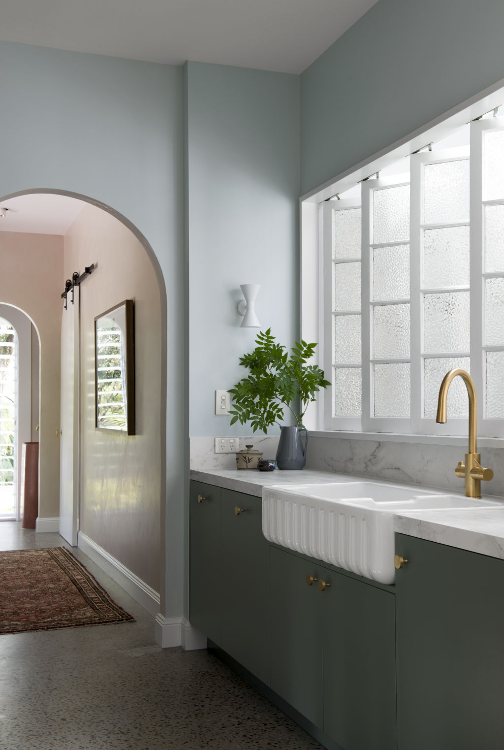 A sink that's not in an island bench? Yes, you can. Photo: Mindi Cooke