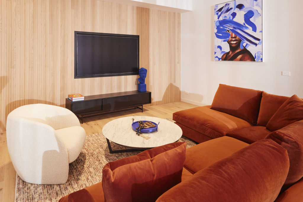Wall finishes inject style into a space, especially one that lacks visual interest. Photo: Nine