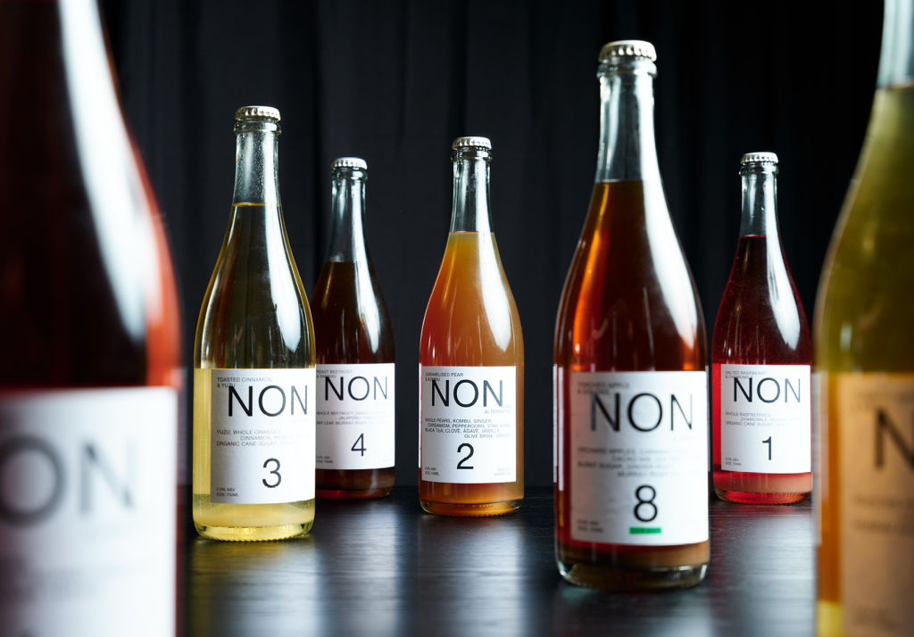 Non wines started in Aaron Trotman's kitchen in 2019. Photo: Peter Tarasiuk