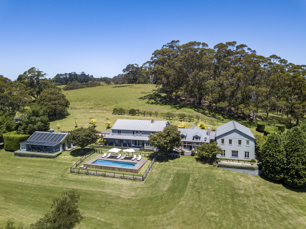 The stunning property is set on eight hectares and has been extensively renovated. Photo: Supplied