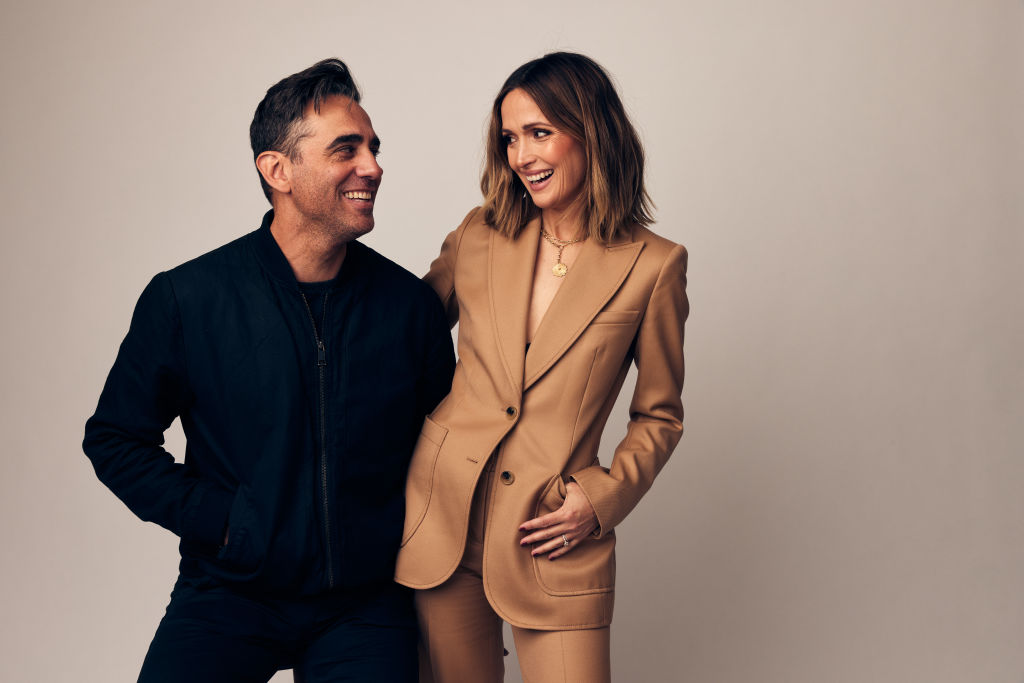 Bobby Cannavale and Rose Byrne play determined house hunters in Domain's latest campaign. Photo: Robby Klein