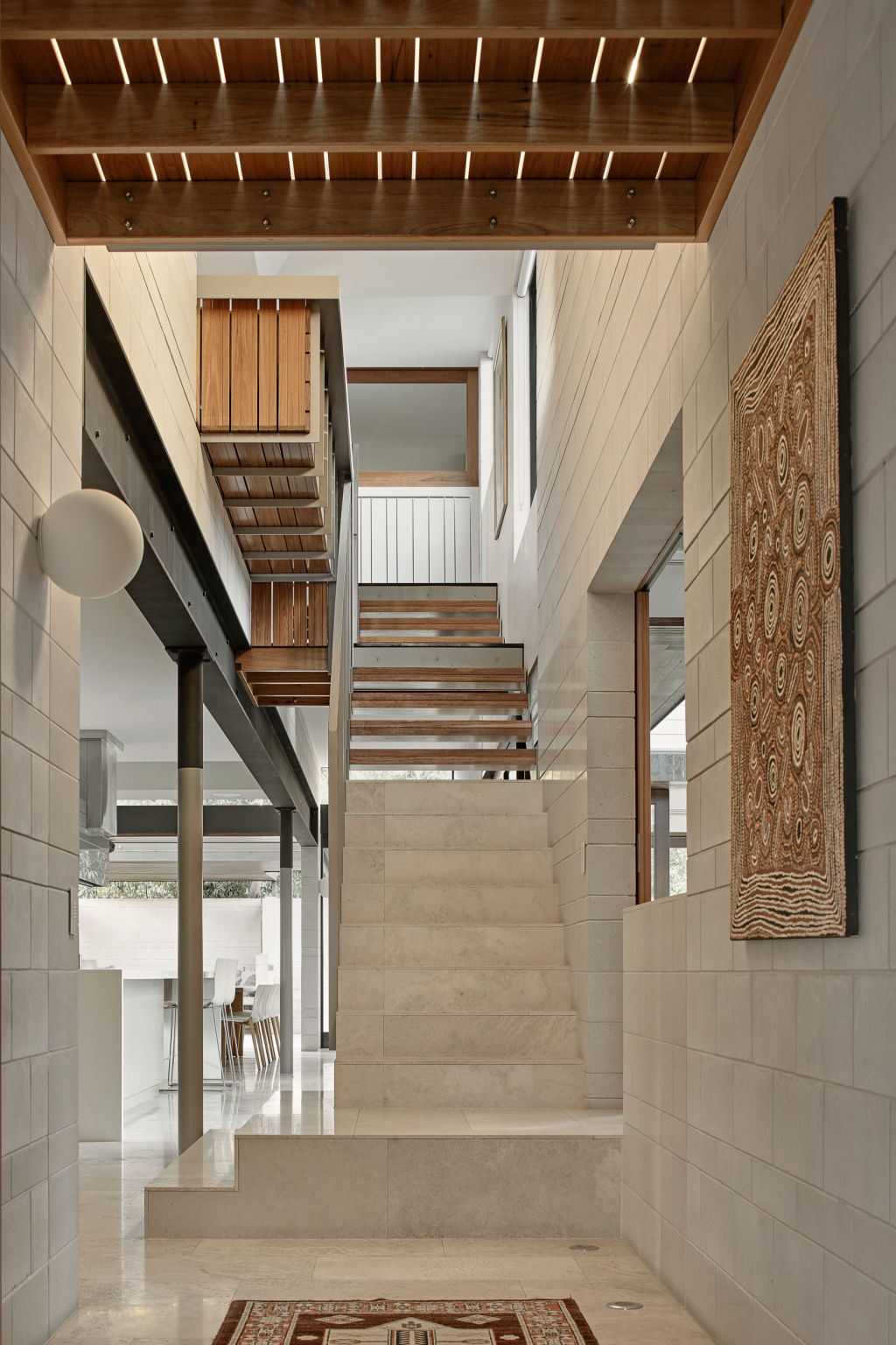 The property features four bedrooms upstairs. Photo: Supplied