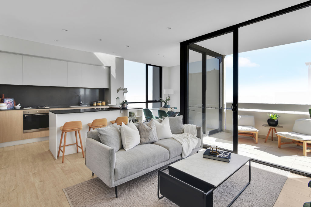 Sapphire is a 10-storey building offering two and three-bedroom apartments. Photo: Supplied