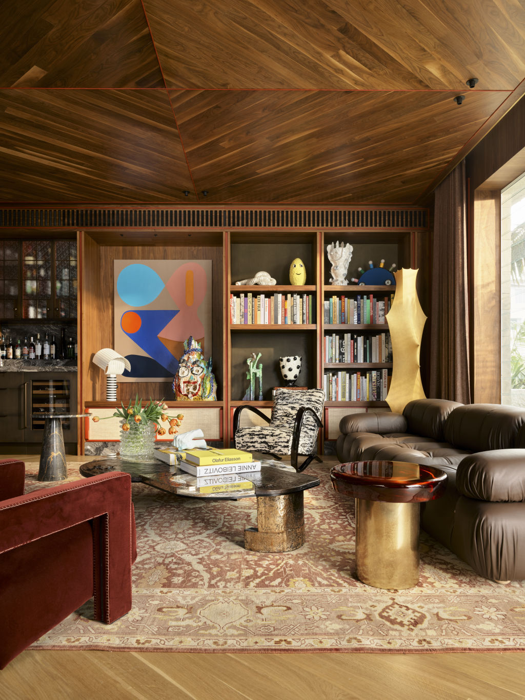 The thoughtful curation of materials allowed each room to develop its distinct persona. Photo: Anson Smart