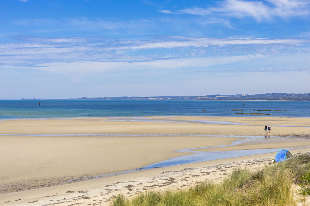 The stunning beach is relatively quiet outside of the summer holidays.  Photo: Supplied
